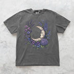 Purple Moon Floral Tshirt