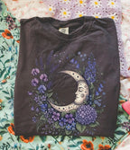 Purple Moon Floral Tshirt