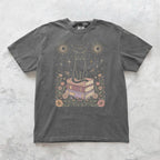 Celestial Cat on Books Tshirt