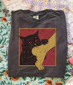 Black Cat Vampire T-shirt - Charmed and Wyld