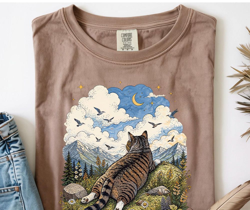 Cat Daydreamer Tshirt