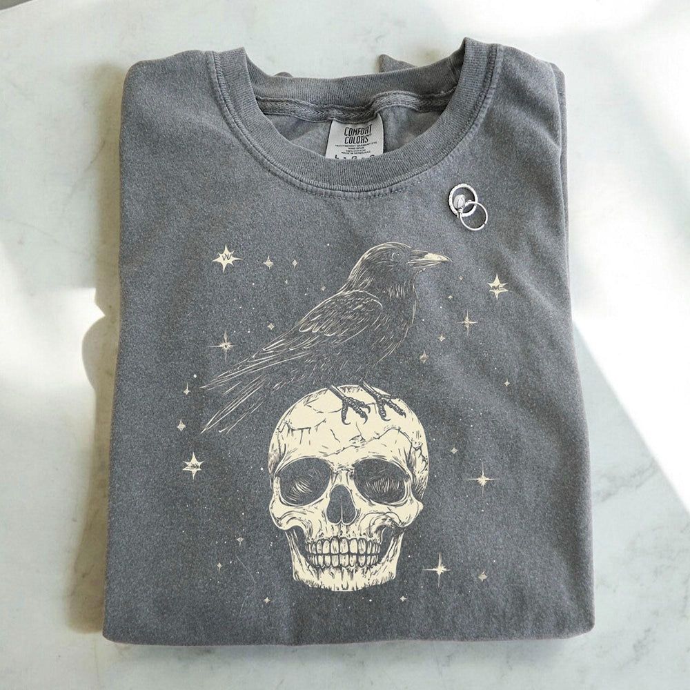 Raven Skull T-Shirt