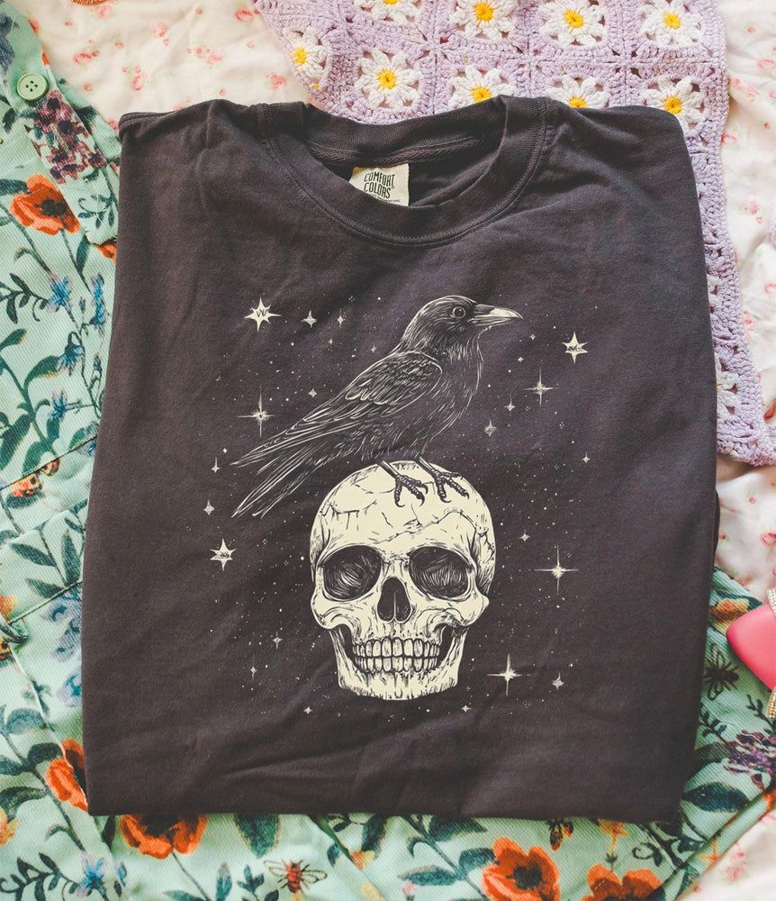 Raven Skull T-Shirt
