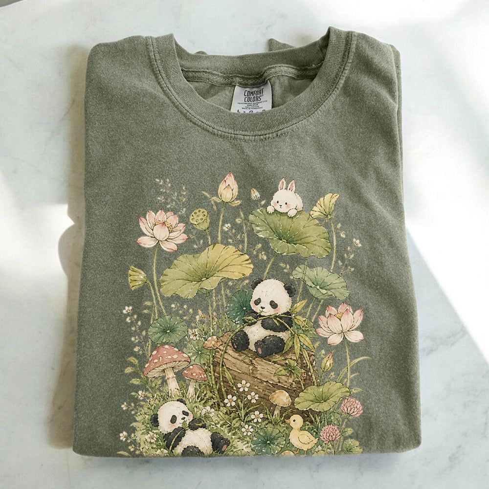 Botanical Panda T-Shirt