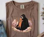 Grim Reaper Cat T-Shirt - Charmed and Wyld