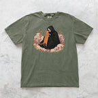 Grim Reaper Cat T-Shirt - Charmed and Wyld