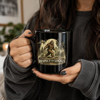 Respect The Locals Black Ceramic Mug