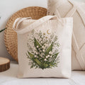 Lily of the Valley Cotton Tote Bag - Charmed and Wyld