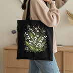 Lily of the Valley Cotton Tote Bag - Charmed and Wyld