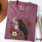 Is He Dead Yet Raven Comfort Colors Shirt - Berry / S - T-Shirt