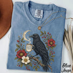 Is He Dead Yet Raven Comfort Colors Shirt - Blue Jean / S - T-Shirt
