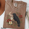 Is He Dead Yet Raven Comfort Colors Shirt - Espresso / S - T-Shirt