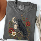 Is He Dead Yet Raven Comfort Colors Shirt - Pepper / S - T-Shirt