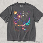 Jimothy Raccoon Comfort Colors T-Shirt - Pepper / S - T-Shirt