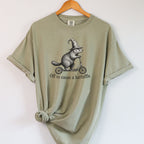 Off to Cause a Kerfuffle Wizard Otter T-Shirt