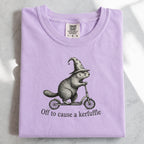 Off to Cause a Kerfuffle Wizard Otter T-Shirt