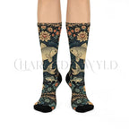 Koi Fish Pond Wildflower Adults Unisex Socks