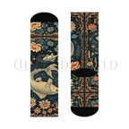 Koi Fish Pond Wildflower Adults Unisex Socks