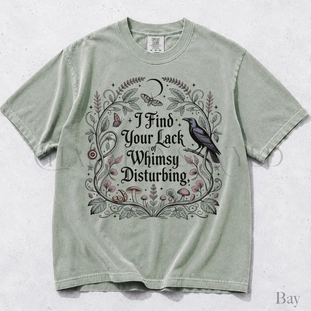 Lack of Whimsy Comfort Colors T-Shirt - Bay / S - T-Shirt