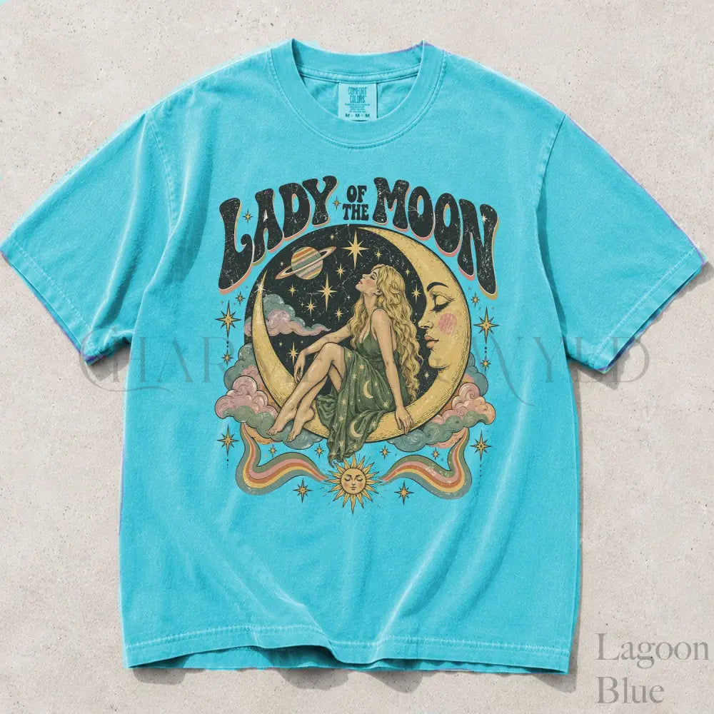Lady of the Moon Comfort Colors T-Shirt - T-Shirt