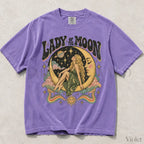Lady of the Moon Comfort Colors T-Shirt - Violet / S - T-Shirt