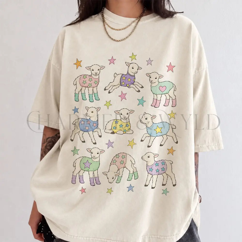 Lambs in Sweaters Comfort Colors T-Shirt - T-Shirt