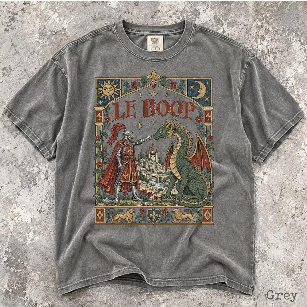 Le Boop Comfort Colors T-Shirt - Bay / S - T-Shirt