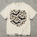 Leopard Bat Comfort Colors T-Shirt - T-Shirt