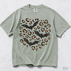 Leopard Bat Comfort Colors T-Shirt - Bay / S - T-Shirt