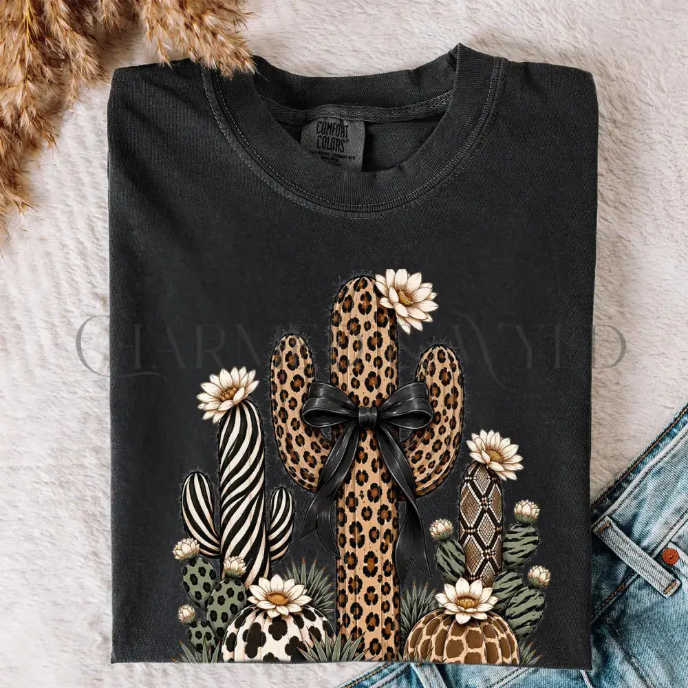Leopard Halloween Comfort Colors T-Shirt - Black / S - T-Shirt