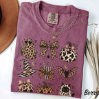 Leopard Halloween Comfort Colors T-Shirt - Berry / S - T-Shirt