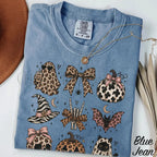 Leopard Halloween Comfort Colors T-Shirt - Blue Jean / S - T-Shirt