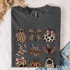 Leopard Halloween Comfort Colors T-Shirt - Pepper / S - T-Shirt