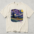 Let It Gogh Starry Night Comfort Colors T-Shirt - T-Shirt