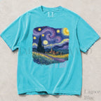 Let It Gogh Starry Night Comfort Colors T-Shirt - T-Shirt