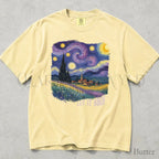 Let It Gogh Starry Night Comfort Colors T-Shirt - Butter / S - T-Shirt