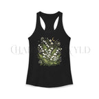 Lily Of The Valley Racerback Tank Top - Charmed and Wyld