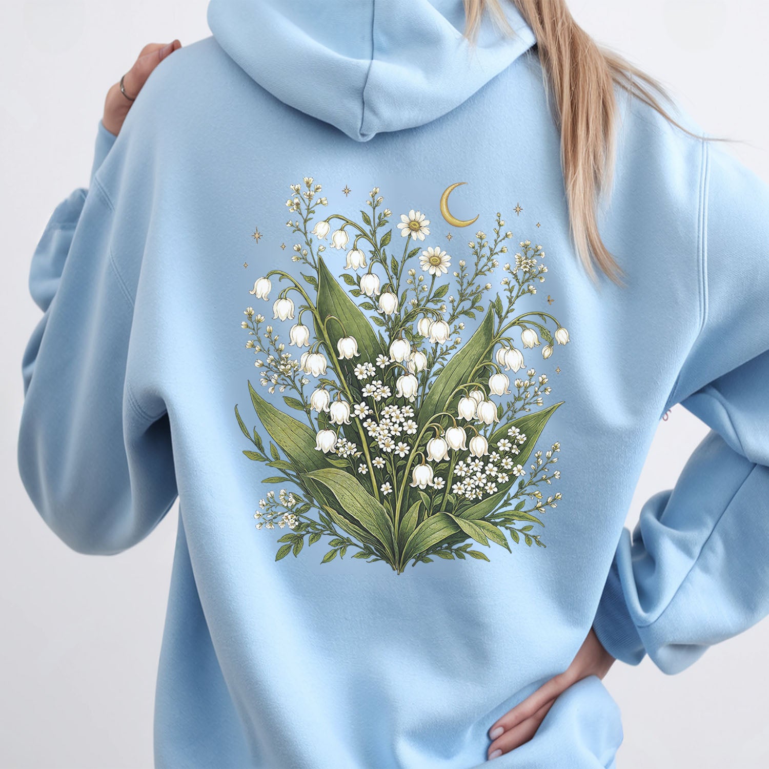 Lily of the Valley Hooded Sweatshirt