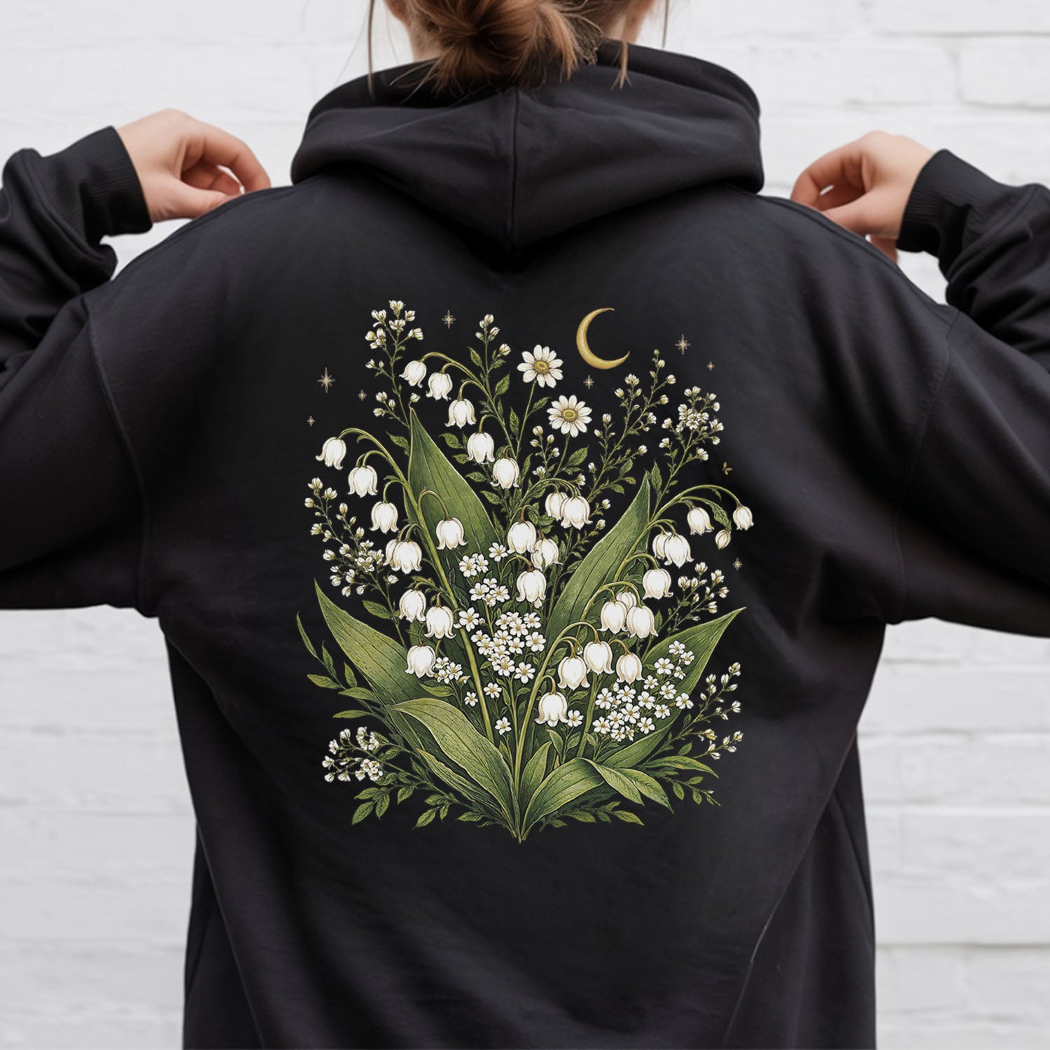Lily of the Valley Hooded Sweatshirt
