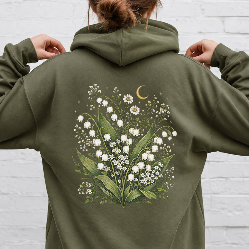 Lily of the Valley Hooded Sweatshirt