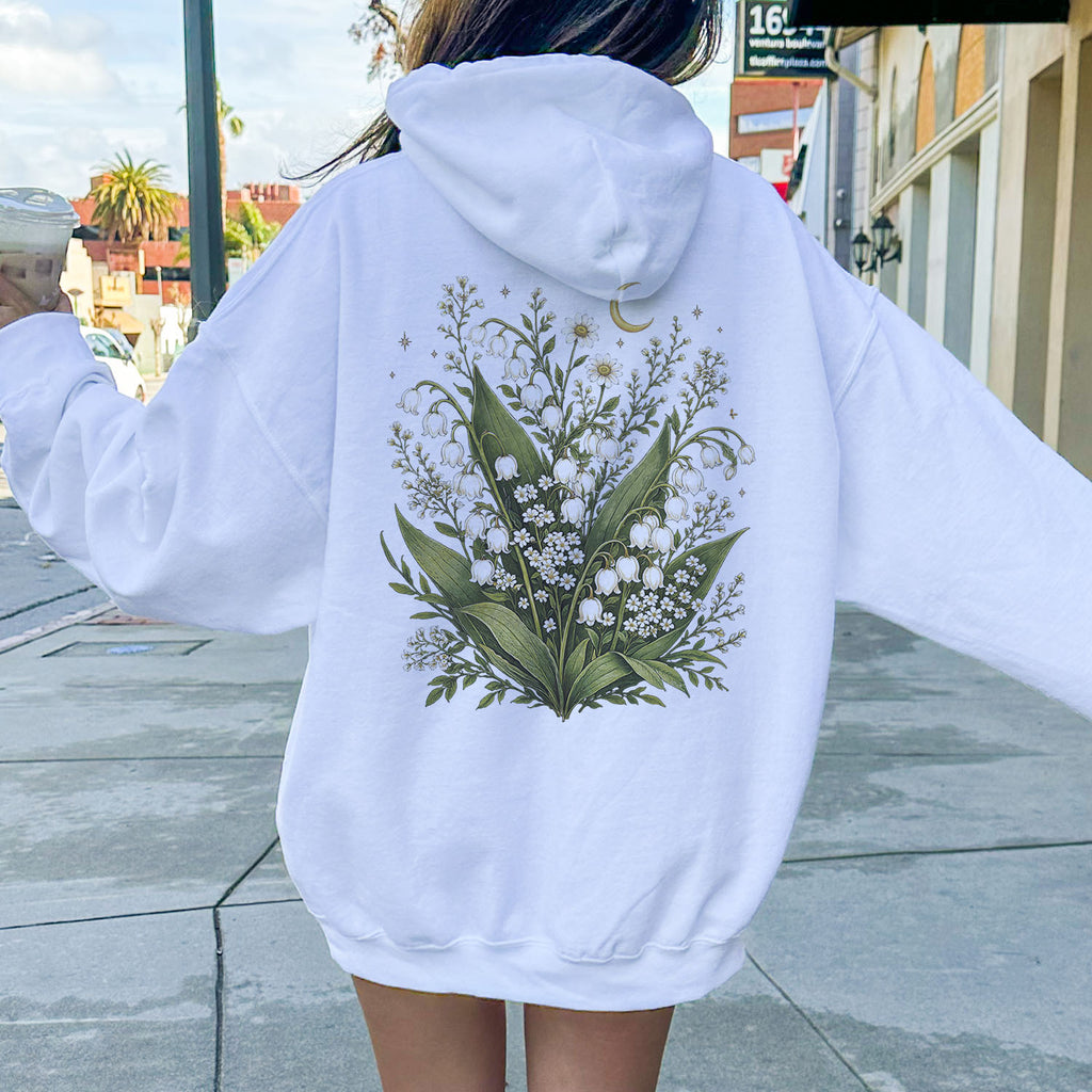 Lily of the Valley Hooded Sweatshirt