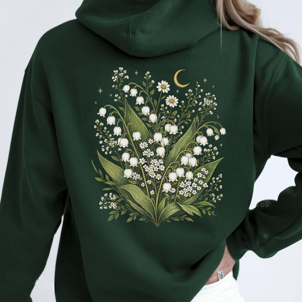 Lily of the Valley Hooded Sweatshirt