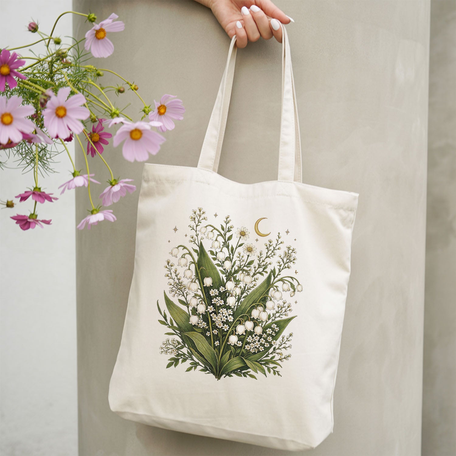Lily of the Valley Tote Bag