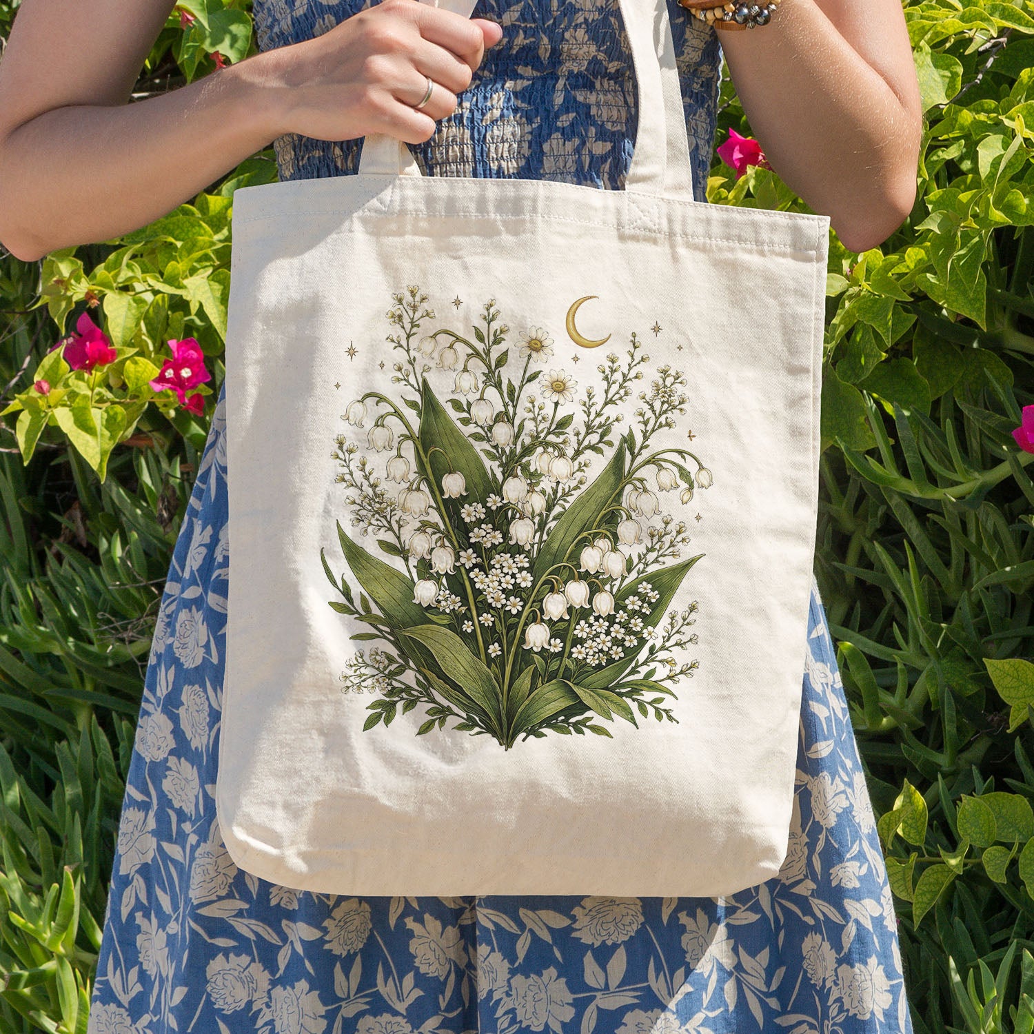 Lily of the Valley Tote Bag