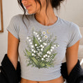 Lily of the Valley Cropped T-Shirt