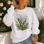 Lily Of The Valley Wildflower Sweatshirt