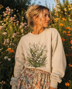 Lily Of The Valley Wildflower Sweatshirt