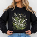 Lily Of The Valley Wildflower Sweatshirt