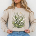 Lily Of The Valley Wildflower Sweatshirt