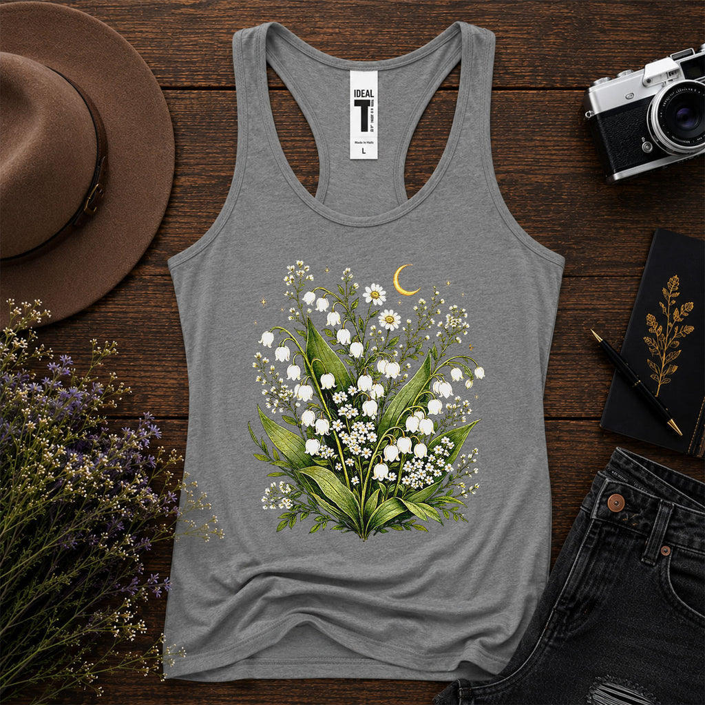 Lily Of The Valley Racerback Tank Top